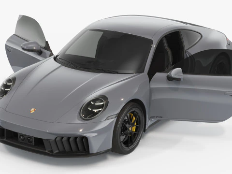 Porsche 911 Carrera GTS 2025 3D Model