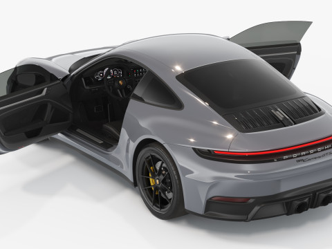 Porsche 911 Carrera GTS 2025 3Dモデル