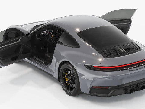 Porsche 911 Carrera GTS 2025 3D Model