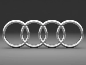 audi logo 3D Model