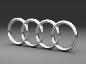audi logo 3D Model