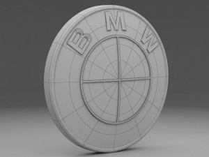 bmw logo 3D मॉडल