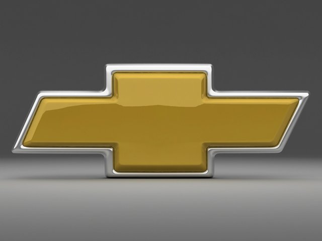 chevrolet logo 3D Model in Parts of auto 3DExport