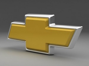 chevrolet logo 3D Model