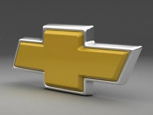 chevrolet logo 3D Model