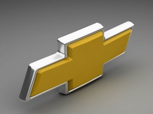 chevrolet logo 3D Model