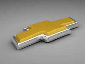 chevrolet logo 3D Model