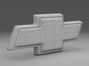 chevrolet logo 3D Model
