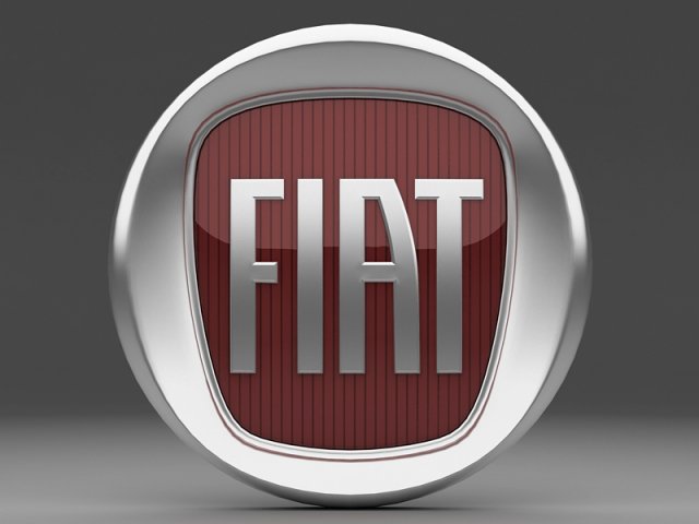 fiat logo 3D Model