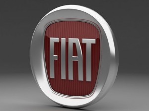 fiat logo 3D मॉडल