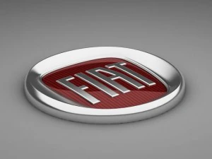 fiat logo 3D Model