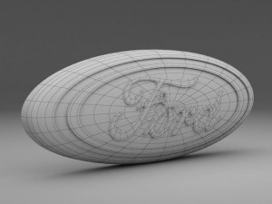 ford logo 3D Model