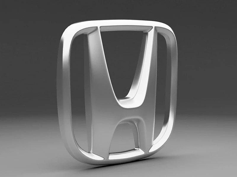 honda logo 3D Model .c4d .max .obj .3ds .fbx .stl .blend 