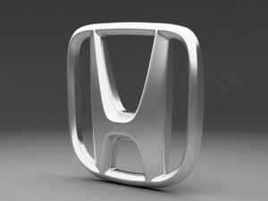 honda logo 3D 모델