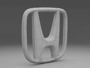 honda logo 3D 모델
