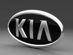 kia logo Modèle 3D