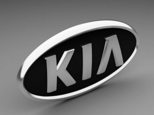 kia logo Modèle 3D
