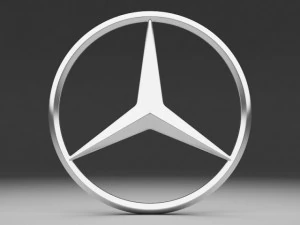 mercedes logo 3D Model