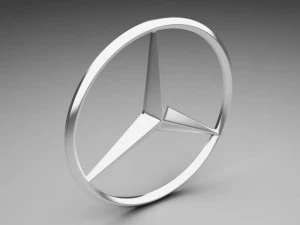 mercedes logo 3D Model