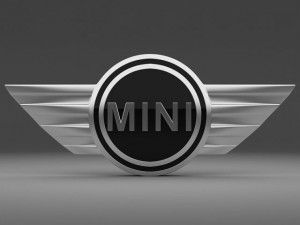 mini cooper logo Modelo 3D