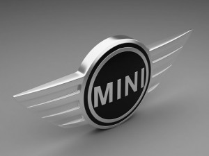 mini cooper logo Modelo 3D