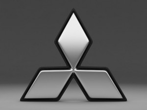mitsubishi logo 3D 모델