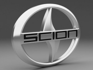 scion logo 3Dモデル