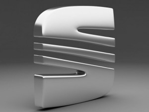 seat logo 3D Модель