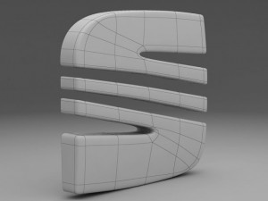 seat logo 3D Model