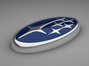 subaru logo 3D मॉडल
