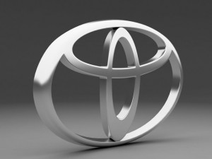 toyota logo 3D Model