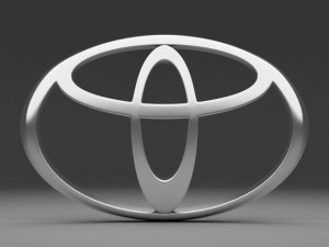 toyota logo Modèle 3D