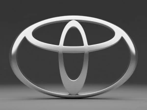 toyota logo 3D Model