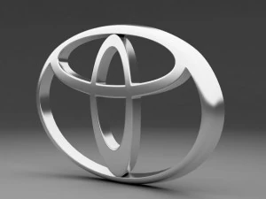 toyota logo 3D Model