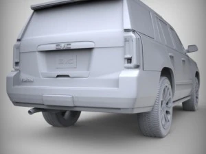 2015 gmc yukon denali 3D Model