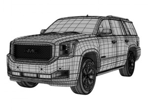 2015 gmc yukon denali Modelo 3D