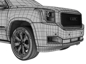 2015 gmc yukon denali 3D Model