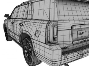 2015 gmc yukon denali Modelo 3D