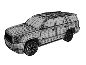 2015 gmc yukon denali Modelo 3D