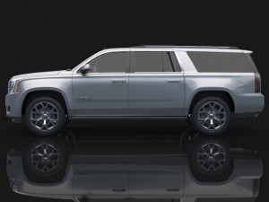 2015 gmc yukon xl 3Dモデル