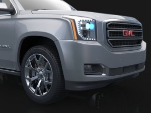 2015 gmc yukon xl 3Dモデル