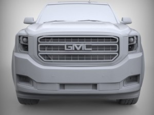 2015 gmc yukon xl 3Dモデル