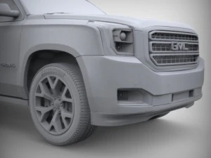 2015 gmc yukon xl 3D Model