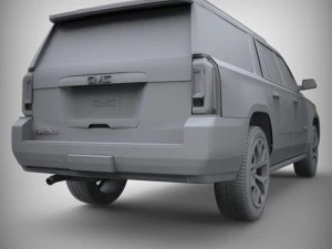 2015 gmc yukon xl 3D Model