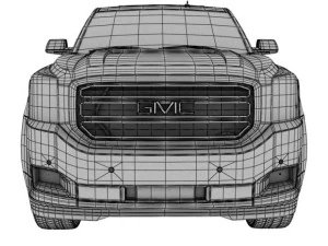 2015 gmc yukon xl 3D Model