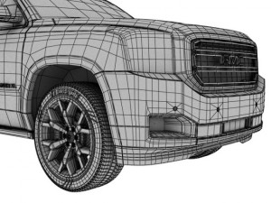 2015 gmc yukon xl 3Dモデル