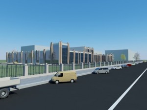 business center 3D-Modell