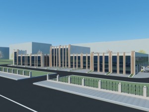business center 3D Model