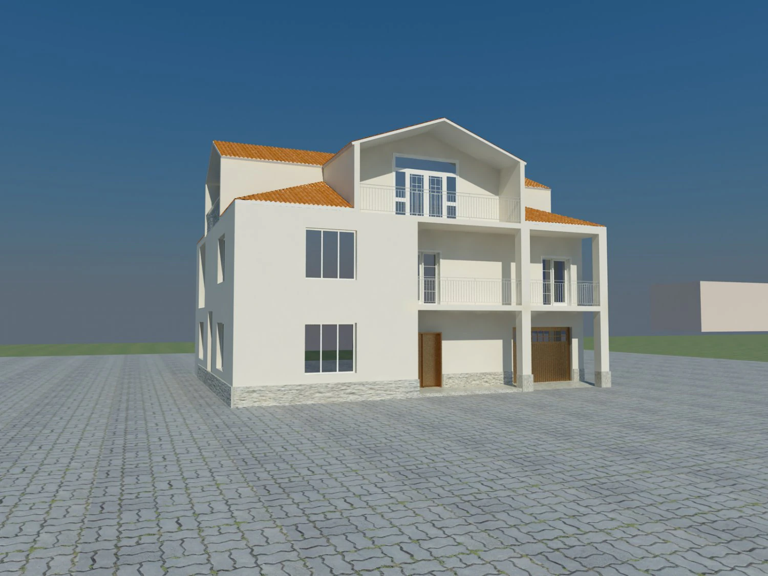 house 3D Model .c4d .max .obj .3ds .fbx .stl .blend