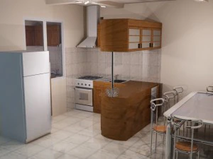 interior kitchen 3D Model